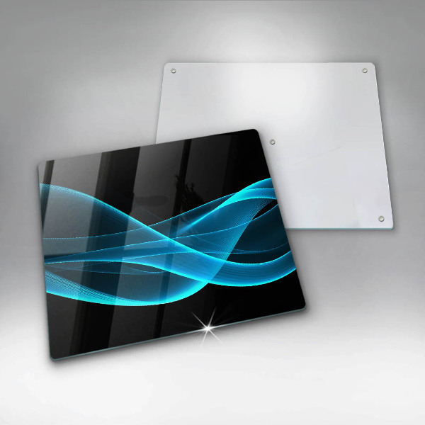 Tábua cozinha Abstração azul