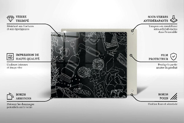 Tábua corte Acessórios de cozinha