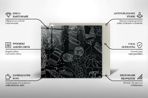 Tábua corte Acessórios de cozinha