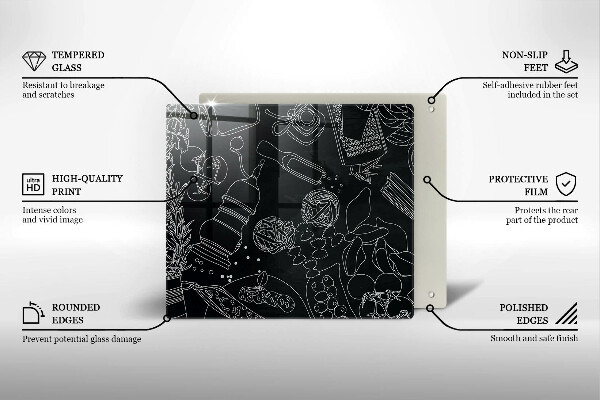 Tábua corte Acessórios de cozinha