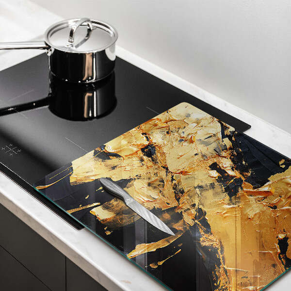 Tábua de cortar alimentos Textura de tinta elegante