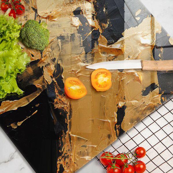 Tábua de cortar alimentos Textura de tinta elegante