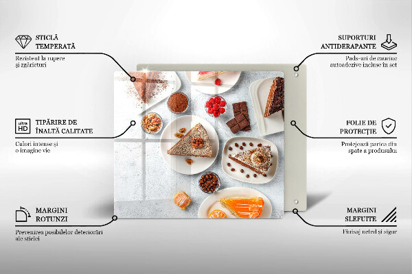 Tábua de corte Bolos doces