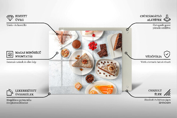 Tábua de corte Bolos doces