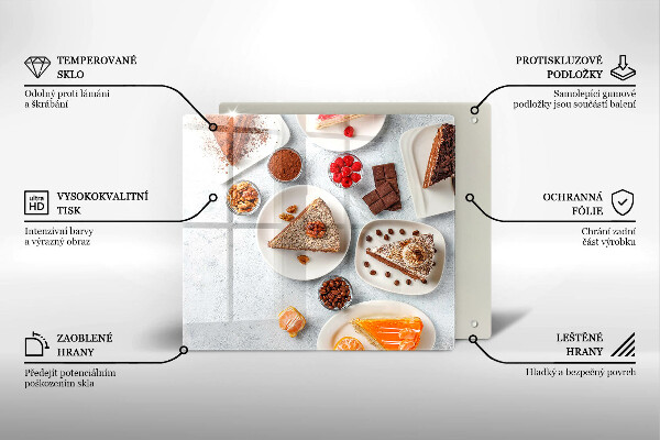 Tábua de corte Bolos doces