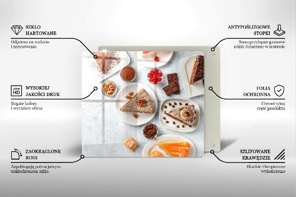 Tábua de corte Bolos doces