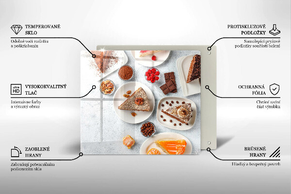 Tábua de corte Bolos doces