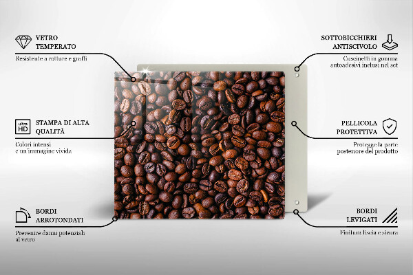 Tábua de cortar Grãos de café