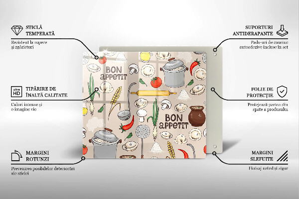 Tábua para corte Ilustração de cozinha