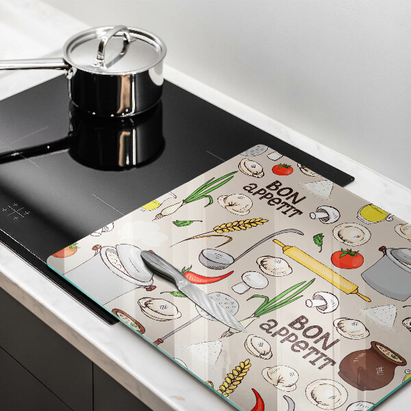 Tábua para corte Ilustração de cozinha