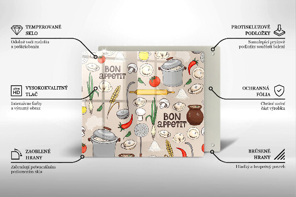 Tábua para corte Ilustração de cozinha