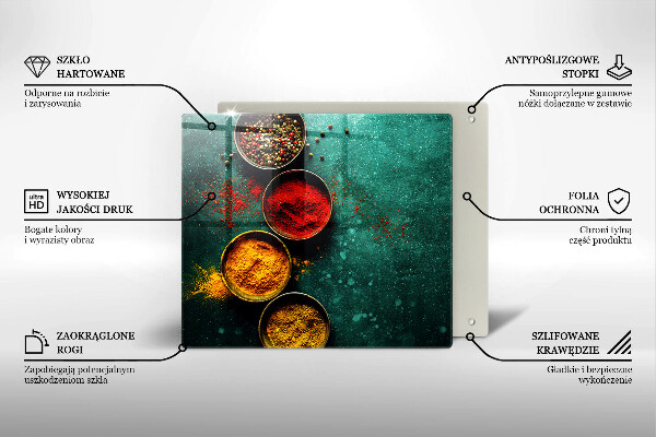 Tábua de cortar Especiarias orientais