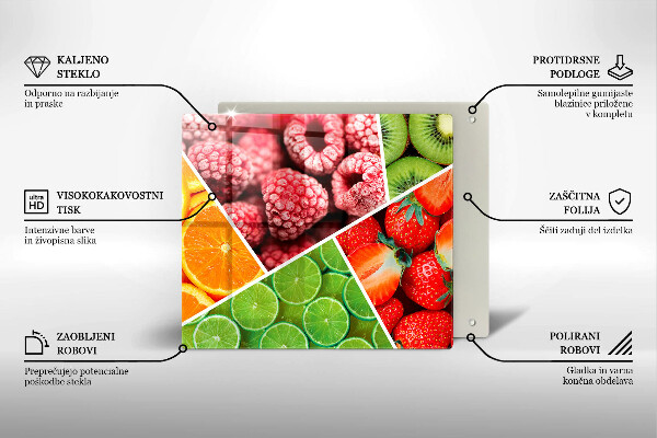 Tábua cozinha Frutas coloridas