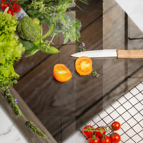 Tábua de vidro Ervas verdes