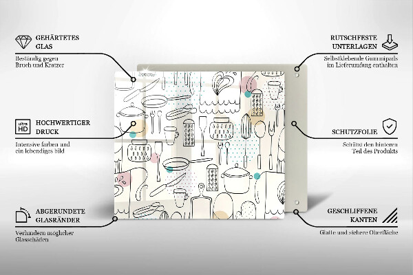 Tábua corte Acessórios de cozinha