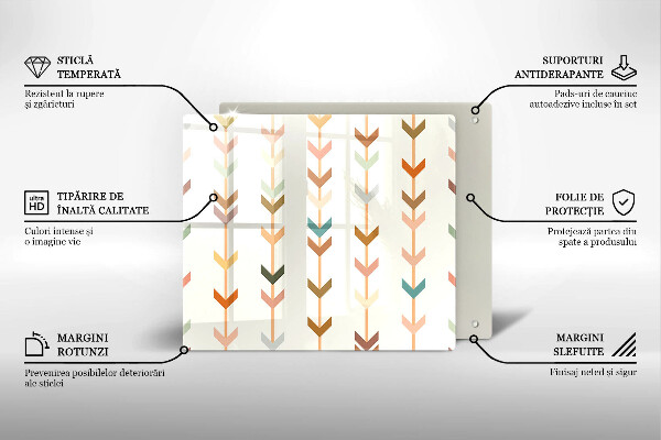 Tábua de cortar alimentos Elementos geométricos