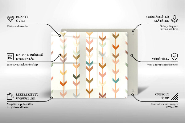 Tábua de cortar alimentos Elementos geométricos