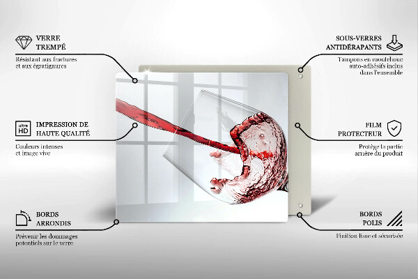 Tábua para corte Vinho tinto