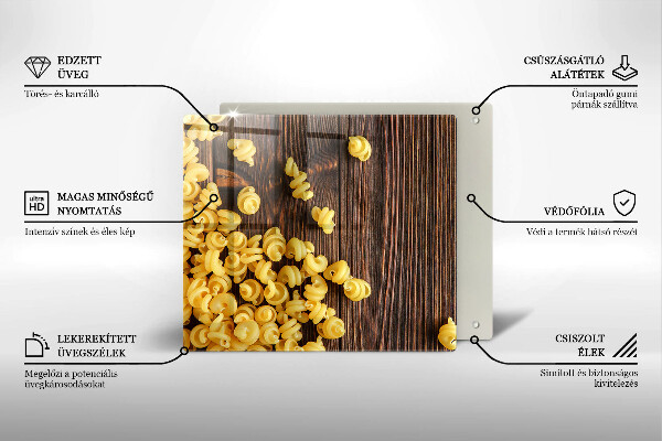 Tábua de cortar alimentos Massa na mesa