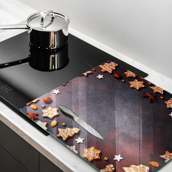 Tábua de cortar Biscoitos de gengibre de Natal