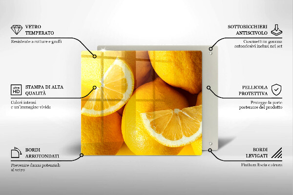 Tábua corte Limões suculentos