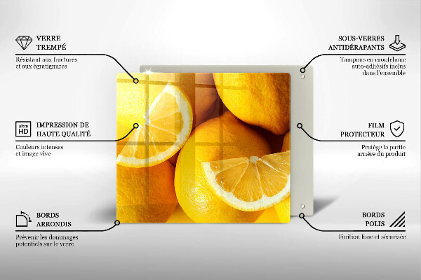 Tábua corte Limões suculentos