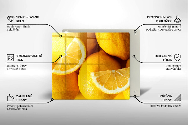 Tábua corte Limões suculentos