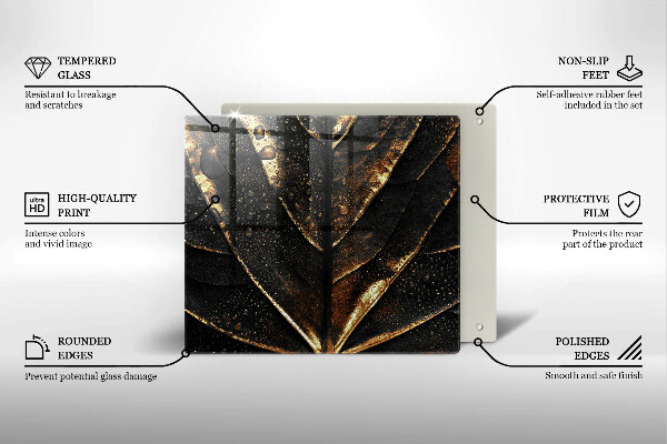 Tábua de corte Folha de ouro