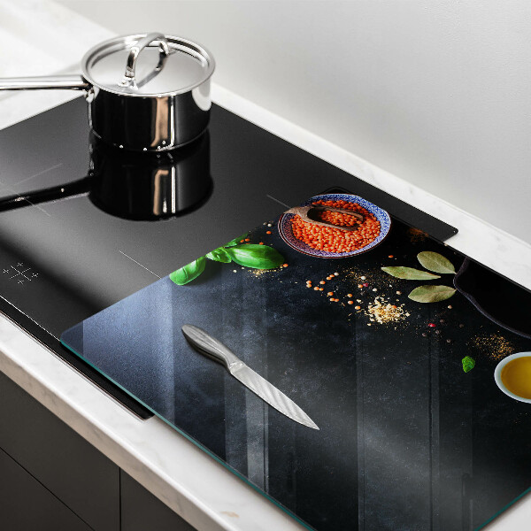 Tábua cozinha Tigelas de especiarias