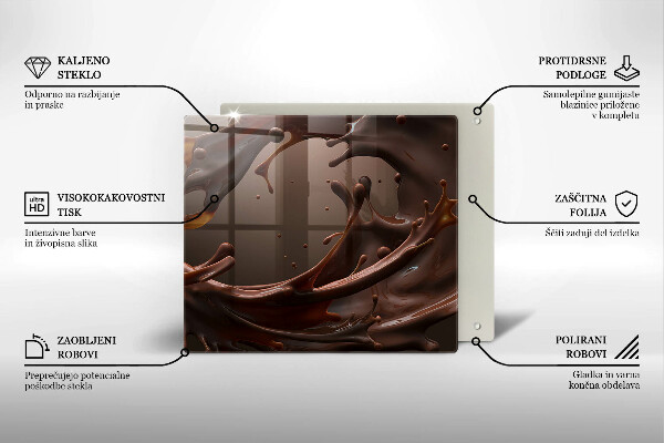 Tábua de cortar Chocolate líquido