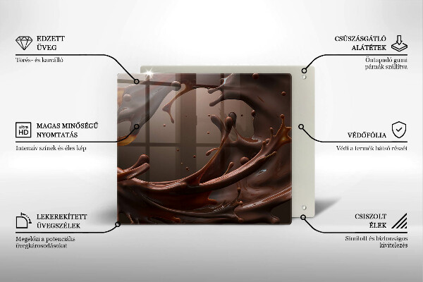 Tábua de cortar Chocolate líquido