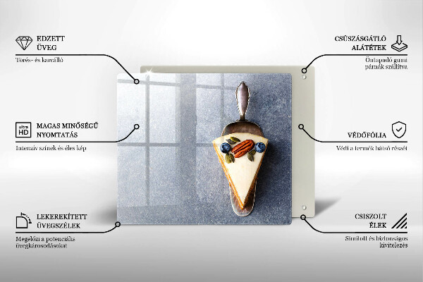 Tábua cozinha Um pedaço de bolo