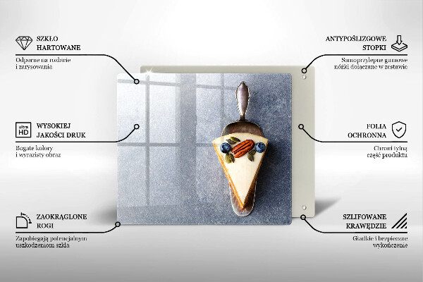 Tábua cozinha Um pedaço de bolo