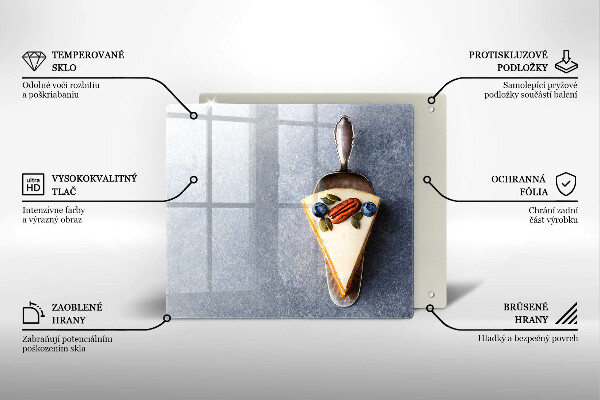 Tábua cozinha Um pedaço de bolo