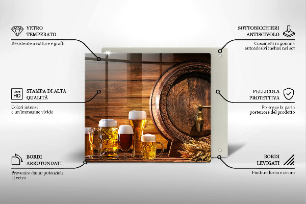 Tábua de cortar Um barril de cerveja