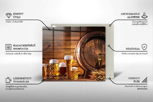 Tábua de cortar Um barril de cerveja