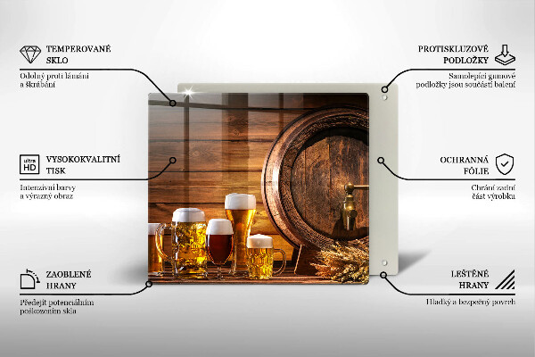 Tábua de cortar Um barril de cerveja