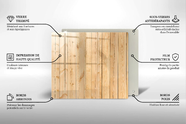 Tábua de cortar Tábuas de madeira delicadas