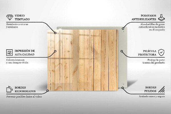 Tábua de cortar Tábuas de madeira delicadas