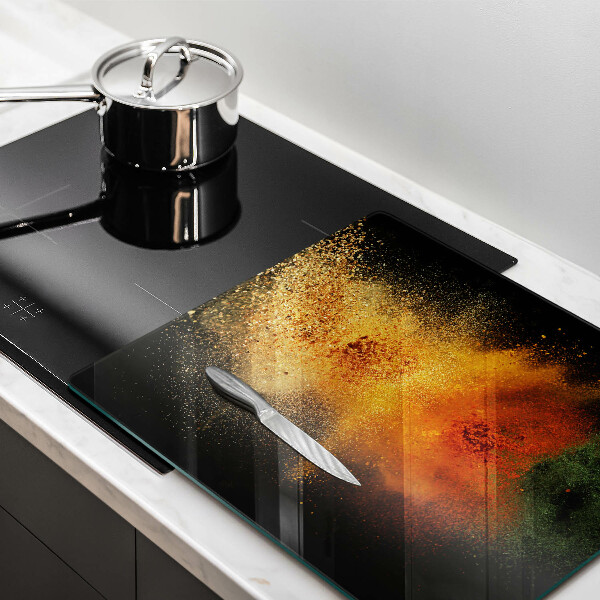 Tábua de corte Especiarias coloridas