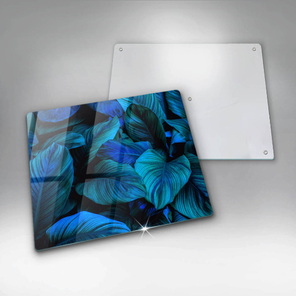 Tábua de corte Folhas de vegetação da selva