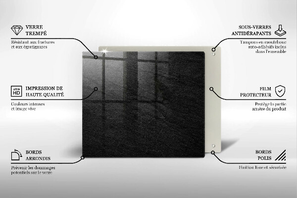 Tábua de corte textura da rocha