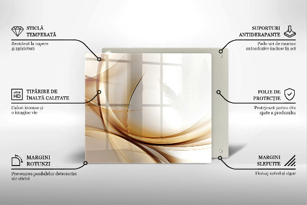 Tábua de cortar Formas abstratas