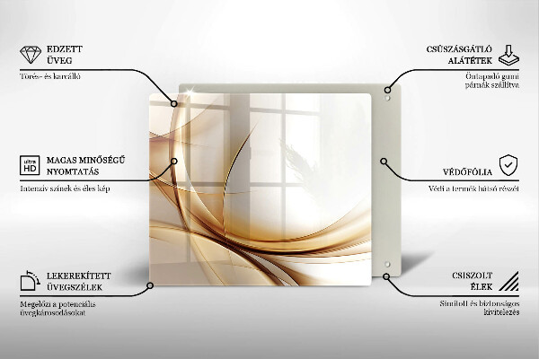 Tábua de cortar Formas abstratas