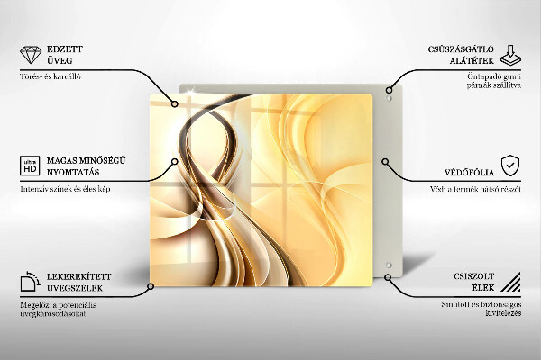 Tábua corte Fumaça abstrata