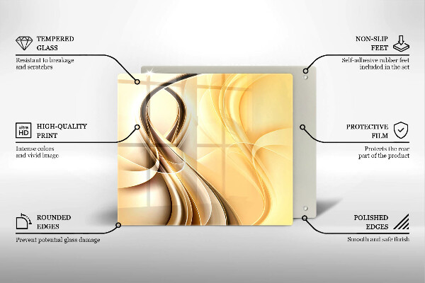 Tábua corte Fumaça abstrata