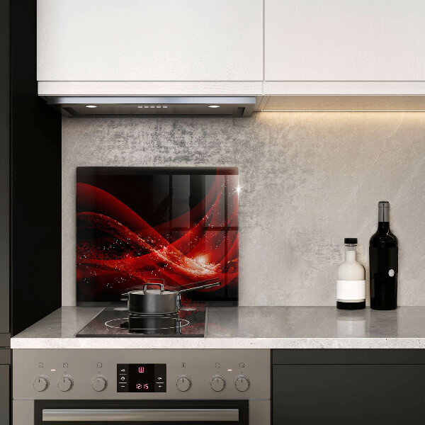 Tábua de cortar de vidro Abstração moderna