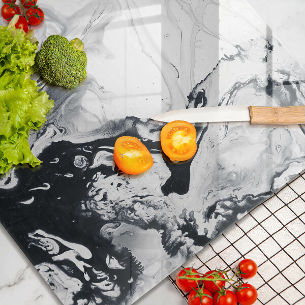 Tábua de cortar Abstração de tinta