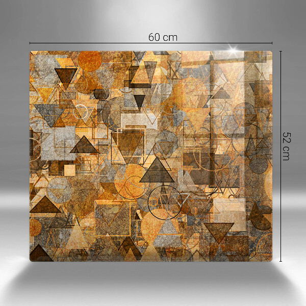 Tábua de corte Padrão de formas geométricas