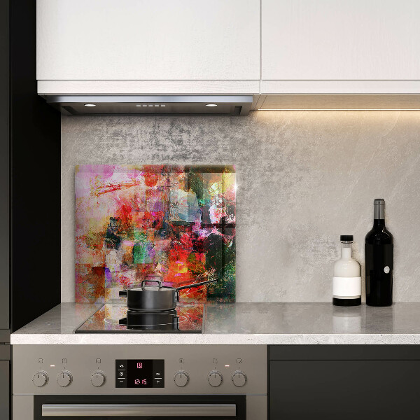 Tábua de cortar Abstração de tinta